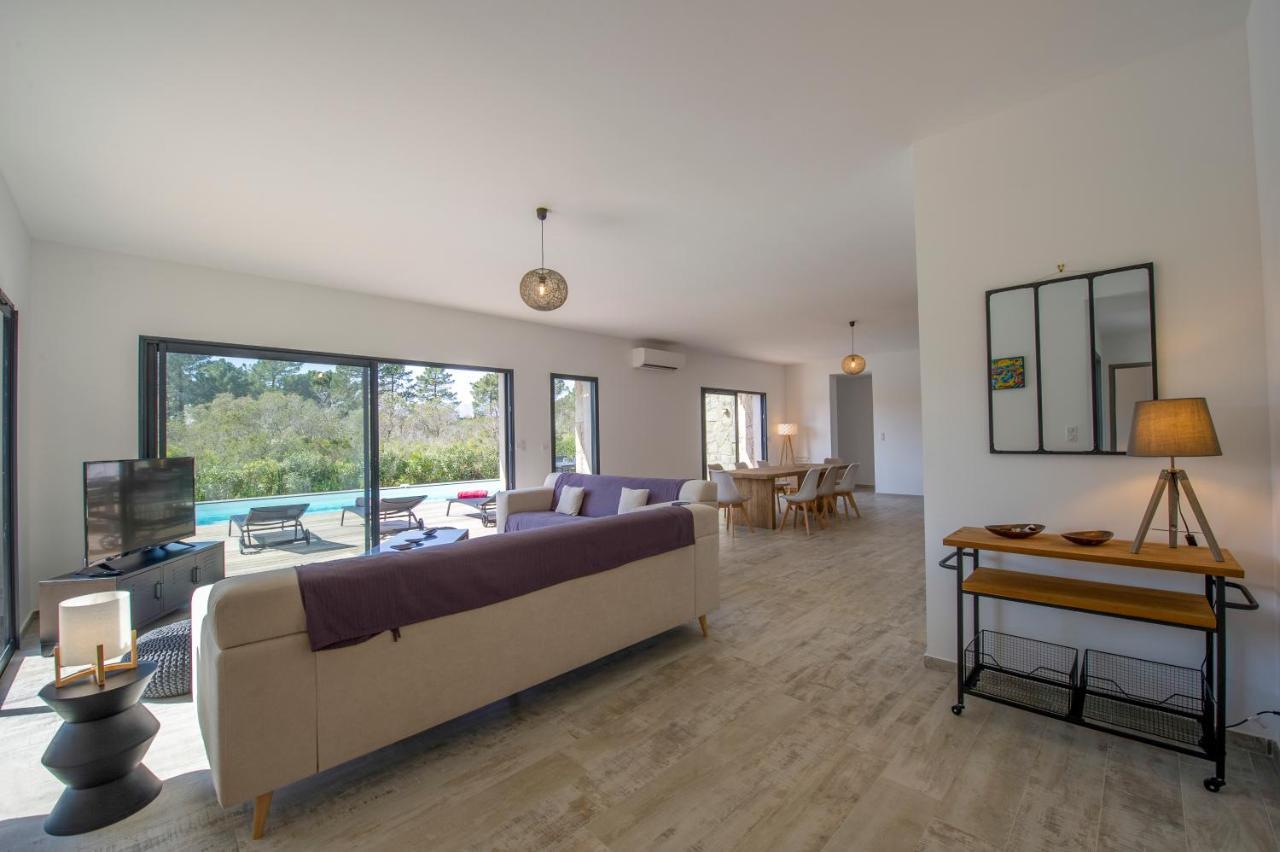 Villa Calme Luxueuse Et Proche Plage Saint-Cyprien Lecci Kültér fotó