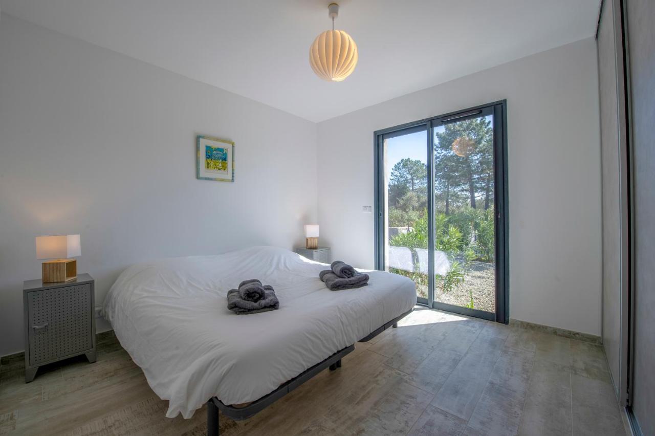 Villa Calme Luxueuse Et Proche Plage Saint-Cyprien Lecci Kültér fotó