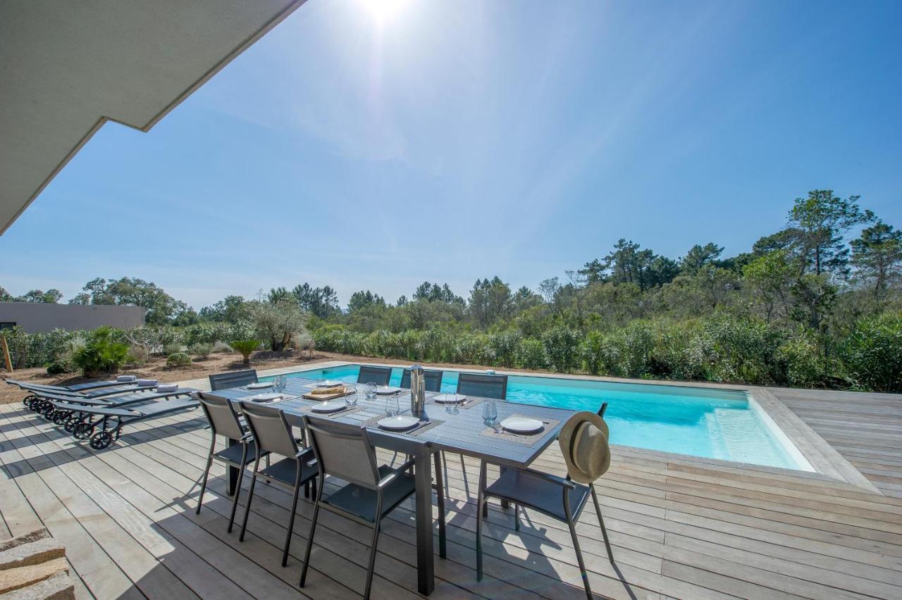 Villa Calme Luxueuse Et Proche Plage Saint-Cyprien Lecci Kültér fotó