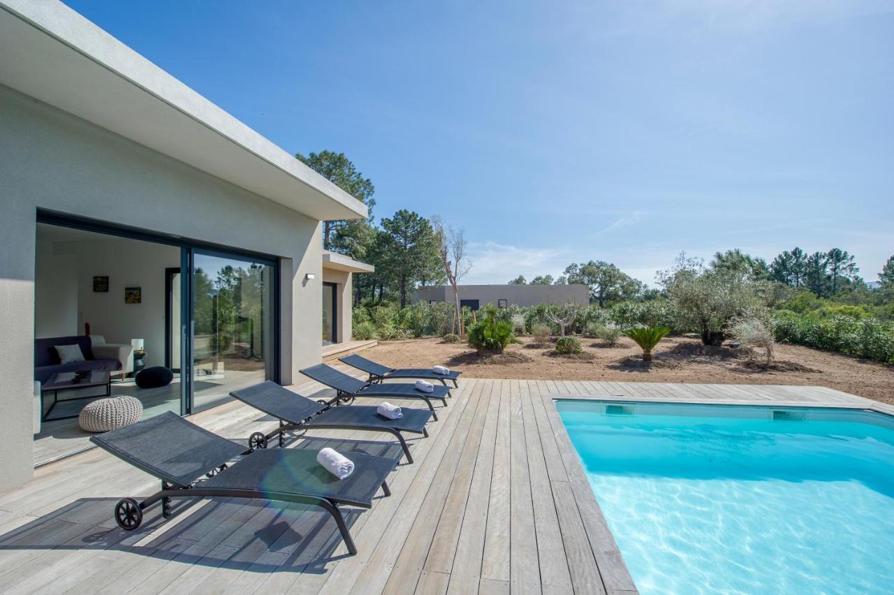 Villa Calme Luxueuse Et Proche Plage Saint-Cyprien Lecci Kültér fotó